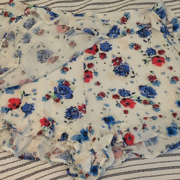 Free people flirting fleurs mini Skort - Picture 6 of 11